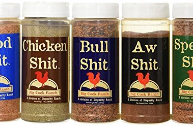 Special Shit - Shit Load Big 5 Sampler (Pack of 5 Seasonings with 1 each of Bull, Special, Good, Aw, Chicken