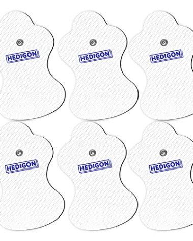 Durable Compatible with Omron Tens Unit Replacement Pads 3Pairs（6PCS） Electrotherapy Pads for Pain Relief Reusable Pads Brand: HEDIGON