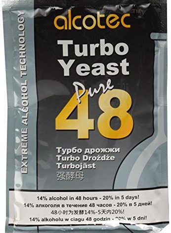 Alcotec 48 Hour Turbo Yeast, 135g (4 Packs)
