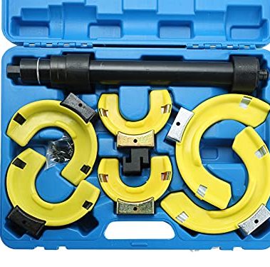 ATPEAM Macpherson Strut Spring Compressor Kit Universal Interchangeable Fork Coil Extractor Tool Set