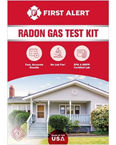First Alert Radon Gas Test Kit, RD1