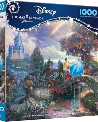 Ceaco - Thomas Kinkade - Disney - Cinderella Wishes Upon A Dream - 1000 Piece Jigsaw Puzzle