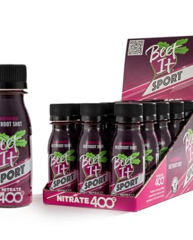 BEET IT Sport Pro-Elite Shot, 15 Shots, 400mg Dietary Beet Nitrates, Non-GMO Certified, Nitric Oxide Booster, High Nitrate Beet Juice for Stamina and Recovery