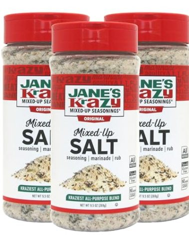 Jane's Krazy Mixed-up Original Salt Blend 9.5 Oz (Pack of 3)