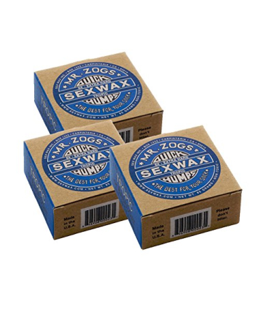 Sex Wax Quick Humps Coconut (Choose Temperature) (6x Tropical, 3 Pack)