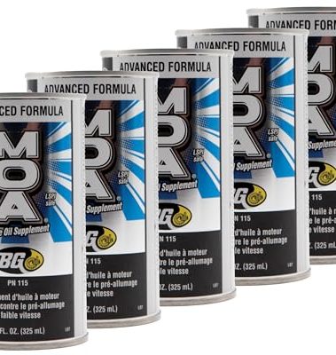 5 - Pack Bg MOA Motor Oil Additive (5) 11oz. Cans