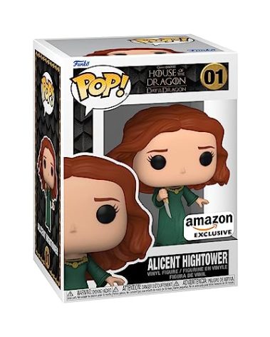 Funko Pop TV: House of The Dragon - Lady Alicent Hightower Hightower, Summer Convention - House of The Dragon - Amazon Exclusive - Collectable Vinyl Figure - Gift Idea - Official Merchandise
