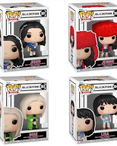 Funko Pop! Blackpink - Set of 4 Lisa, Jennie, Jisoo, and Rose
