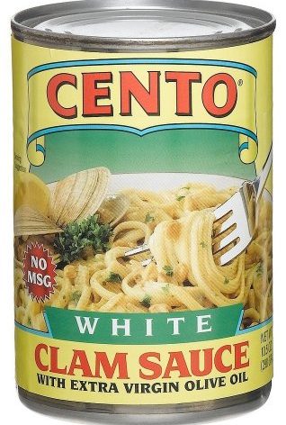 Cento - White Clam Sauce, (6)- 10.5 oz. Cans