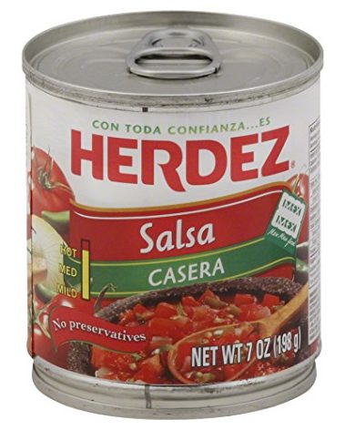 Herdez Salsa Casera, 7 Ounce Can (Pack of 12)