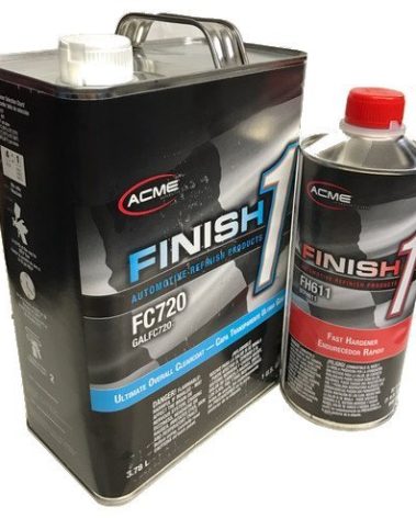 SHERWIN WILLIAMS Finish 1 Ultimate Overall Clearcoat, FC720, 1GAL /with Hardener (Hardener Fast - FH611)