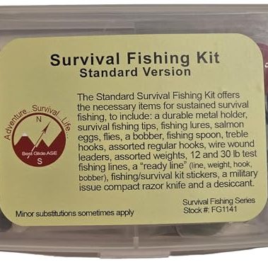 Best Glide ASE Survival Fishing Kit - Standard Version (PSK Holder not Incl)