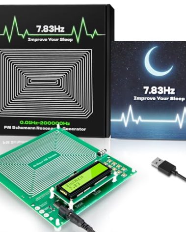 Frequency Generator for Healing, Schumann Resonance Generator 7.83Hz, Sound Frequency Machine for Stress Relief, Relaxation, Meditation, and Yoga (0.01Hz-200KHz)