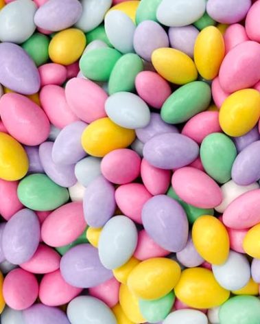Jordan Almonds Candy | 1-Pound Bag | Pastel Colored Classic Party Favor