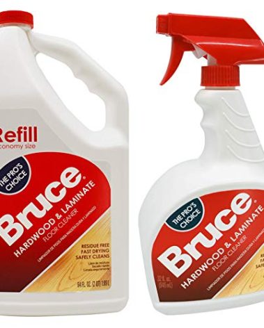 Bruce 64 oz+32oz NoWax Hardwood and Laminate Floor Cleaner Value Pack, Packaging May Vary
