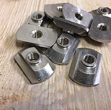 FoilMount M6 Stainless Steel Hydrofoil T-Nuts Set of 10