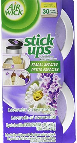 Air Wick Stick Ups Air Freshener, Lavender and Chamomile 2ct, 2.1 oz (Pack of 6)