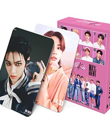KPOPBP Stray Kids 55 PCS Photocards KPOP Merchandise Lomo Card Set Gift for Fans Party Decorations