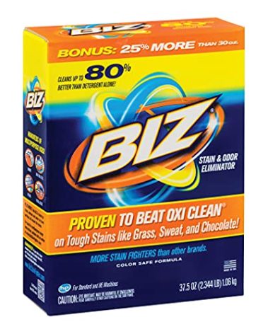 Biz Stain & Odor Eliminator, 37.5 Ounce