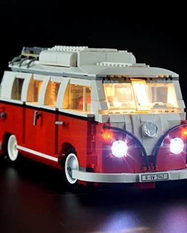 LIGHTAILING Light Set for (Creator Series Volkswagen T1 Camper Van) Building Blocks Model - Led Light kit Compatible with Lego 10220(NOT Included The Model)