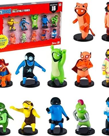 Gang Beasts Action Figures 12pk Party Supplies Gift for Video Gamer Set