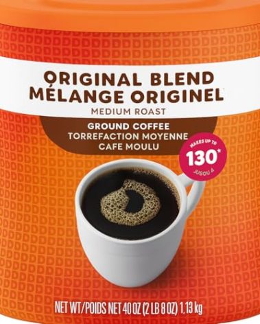 Dunkin Donuts Original Blend Ground Coffee, Medium Roast (45 Ounce .)