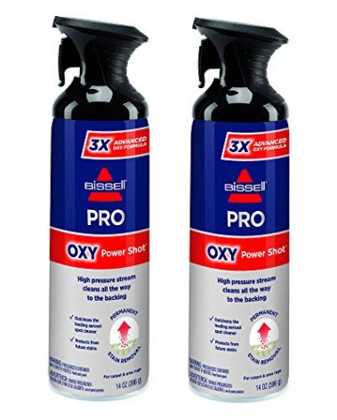 Bissell Professional Power Shot Oxy Carpet Spot & Stain Remover, 14 oz (Pack of 2), 95C9L