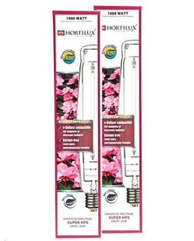 Eye Hortilux Eyehortilux Super HPS Enhanced Spectrum Bulb 1000-Watt, 2-Pack