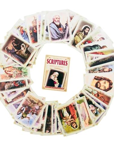 Wowser Scriptures Deck of Cards Set, Educational Stories, Sunday School Lessons and Catholic Church Activities, Pack of 52