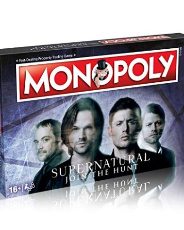 Winning Moves Supernatural Monopoly Board Game, Join The Winchester Brothers Sam and Dean, Advance to Vampire and Werewolf and Trade Your Way to Success, for Ages 16 and up
