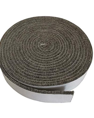 Smoker Gasket for Green Egg,High Temp Grill Gasket Replacement Fit Large/XLarge Bigs Green Egg BBQ Smoker Gasket Pre-Shrunk Accessories Self Stick Felt 14ft Long, 7/8" Wide, 1/8" Thick,Green Egg Parts