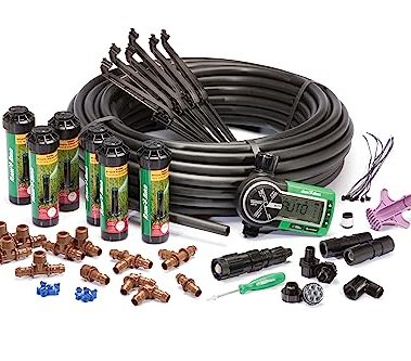 Rain Bird 32ETI Easy to Install In-Ground Automatic Sprinkler System Kit