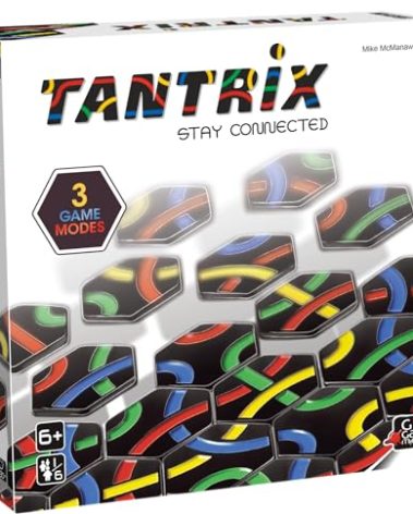GIGAMIC Tantrix Strategy | Ages 6+ | 1 to 6 Players | 30 Minutes