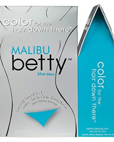 Betty Beauty Malibu (Aqua Blue) Betty - Color for the Hair Down There Hair Coloring Kit