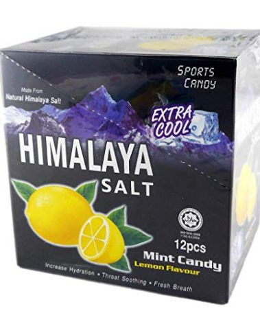 Big Foot Himalaya Salt Candy / Lemon Mint Flavor / Pack of 12