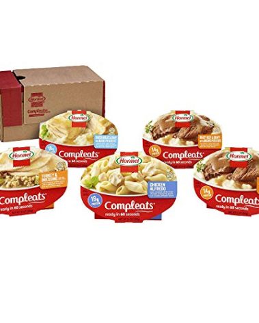 HORMEL COMPLEATS Protein Variety Pack Microwave Trays (Pack of 5)
