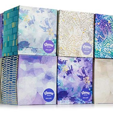 Kleenex Ultra Facial Tissue, 85 Count (Pack of 12)