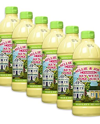 Nelli & Joe's Famous Key West Lime Juice 16 fl oz, Pack of 6