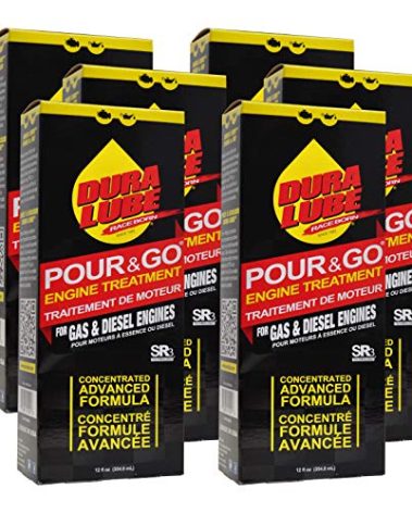 Dura Lube Just Pour & Go Engine Treatment for Gas and Diesel | 12 oz., 6-Pack