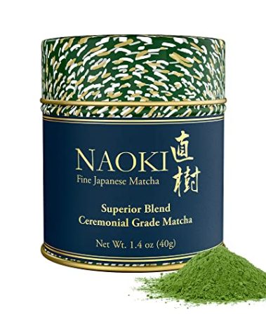 Naoki Matcha Superior Ceremonial Blend – Authentic Japanese First Harvest Ceremonial Grade Matcha Green Tea Powder from Uji, Kyoto (40g / 1.4oz)