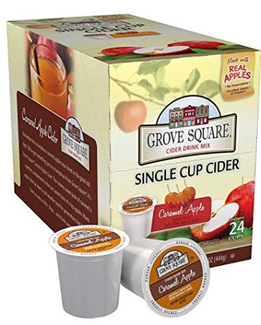 Grove Square Cider Single Serve Cups, Caramel Apple, 24 Count (Pack of 1)
