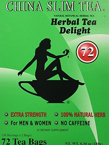 China Slim Dieter's Tea Delight, Large, 72-Count