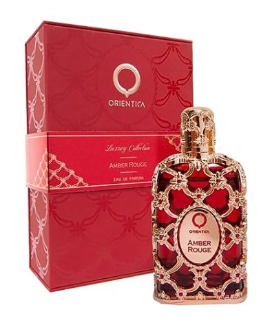 Orientica Amber Rouge 80ml Eau de Parfum Spray | Luxurious Unisex Fragrance with Amber and Seaweed