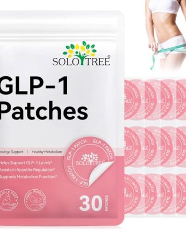 RoongDuuDll GLP-1 Patches, 30 GLP Skin Activate Kind GLP1 Patches, Natural Ingredients
