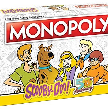 Monopoly Scooby-Doo! Board Game | Official Scooby-Doo! Merchandise Based on The Popular Scooby-Doo! Cartoon | Classic Monopoly Game Featuring Scooby-Doo! Characters