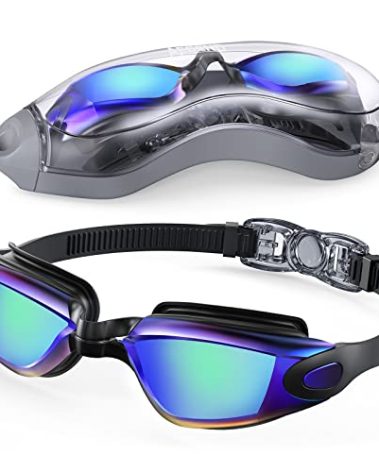 Aegend Swim Goggles, Swimming Goggles No Leaking Full Protection Adult Men Women Youth