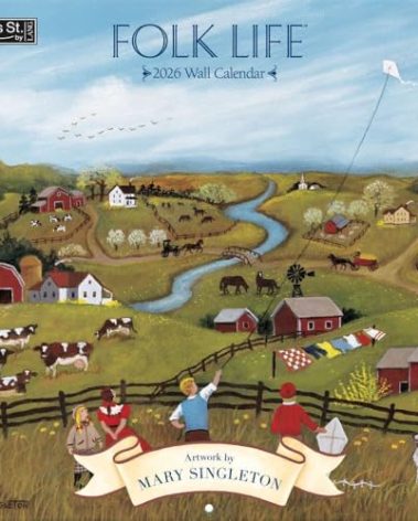 WSBL Folk Life 2026 12X12 Wall Calendar (26997001727)
