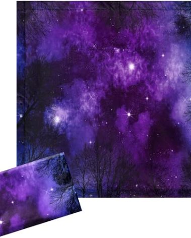 Baquler 2 Pcs 2 x 2 ft Fluorescent Light Covers for Ceiling Lights Classroom Magnetic Light Filters for Reducing Harsh Glare Flicker for Office Classroom Home Drop Ceiling(Milky Way)