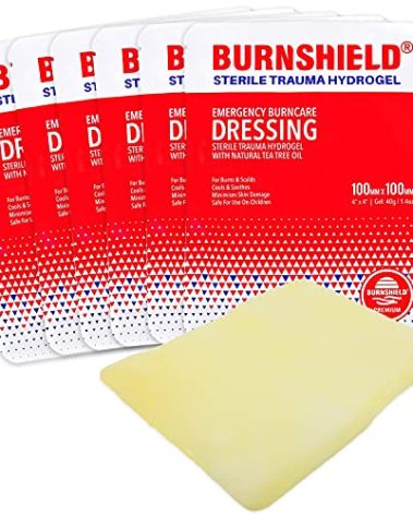 Burnshield 4" X 4" Burn Dressing, Sterile - 6 Count