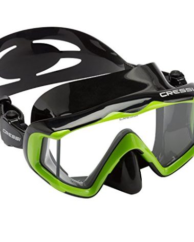 Cressi Pano 3, Black/Lime